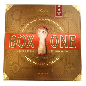 Box One Game by Neil Patrick Harris Escape Room Theory11 Puzzle Card Complete